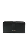 Liu •jo Zip-around Wallet In Black