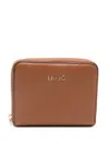 Liu •jo Zip-around Wallet In Brown