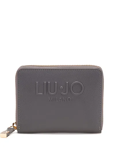 Liu •jo Zip-around Wallet In Gray