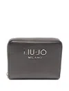 Liu •jo Zip-around Wallet In Black