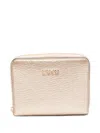 Liu •jo Zip-around Wallet In Neutral