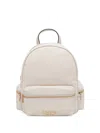 Liu •jo Logo-lettering Backpack In Neutral
