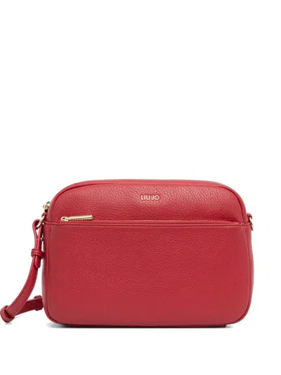 Liu •jo Zip Cross Body Bag In Red