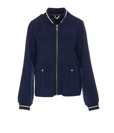 LIU •JO ZIP SWEATSHIRT