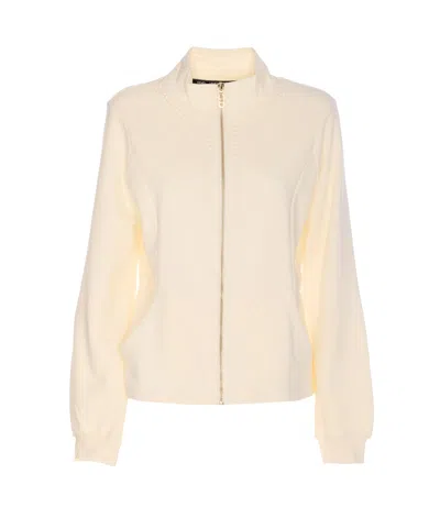 LIU •JO ZIP SWEATSHIRT