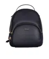 Liu •jo Liu Jo Pebbled Eco-leather Backpack In Black