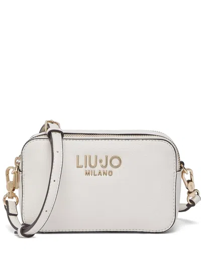Liu •jo Zipper Cross Body Bag In Gray