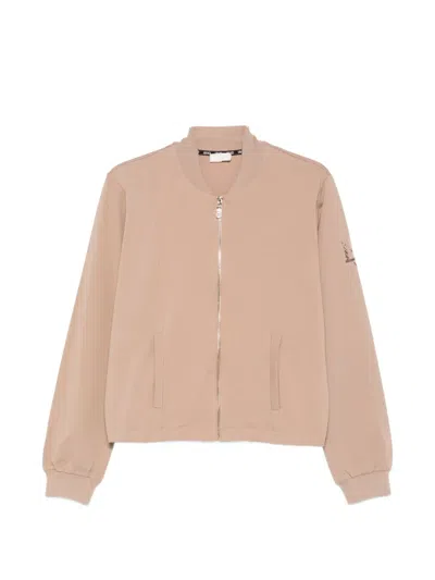 Liu •jo Zip-up Tracksuit In Brown