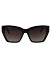 Liu •jo Liu Jo Rectangular Sunglasses Lj815 S 1 In Black