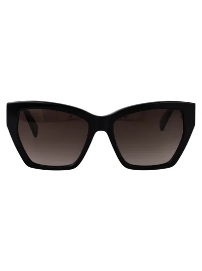 Liu •jo Liu Jo Rectangular Sunglasses Lj815 S 1 In Black