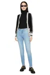 Liujo Liu.jo - 78483 Jeans Denim Blue Uxx037d4811 In Black