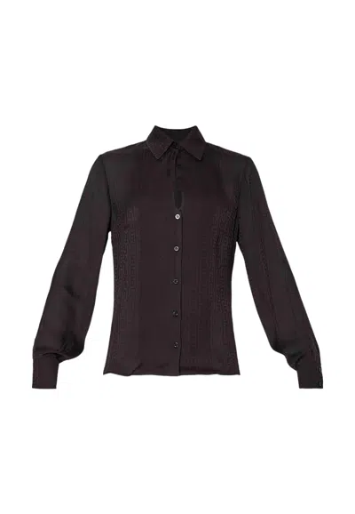 Liujo Liu.jo - U9076 Black Shirt Logo Mf3312t3702 In Brown
