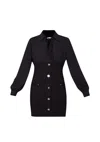Liujo 3.0 Dress Mila Woman  Wf4384j9189-22222 Black In Black