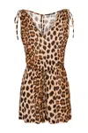 Liujo-beachwear Liu.jo Beachwear - N9163 Animals Va4161t3826 In Multi