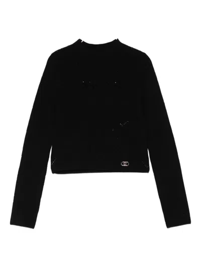 Liujo Kids' Black Long-sleeved Shirt
