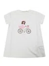 Liujo Completo Maxi Ts Bici+leggins In Fuchsia