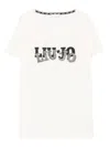Liujo Crew Neck T-shirt With Logo