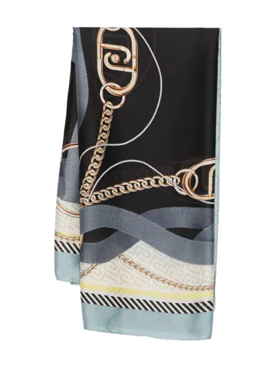 Liujo Foulard Con Stampa  In Black