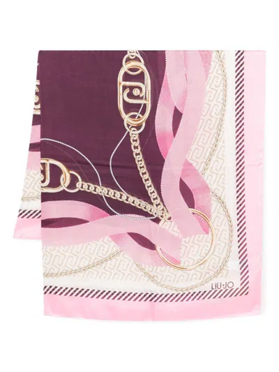 Liujo Foulard Con Stampa  In Multi