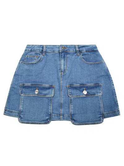Liujo Gonna Denim Tascone