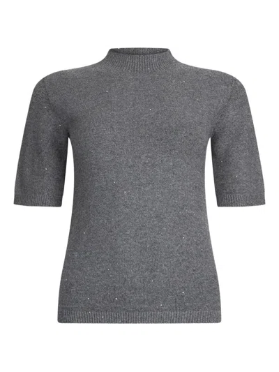 Liujo Gray Knitted Top