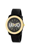 Liujo Ladies Liu Jo Tlj2082 Gold Black In Black