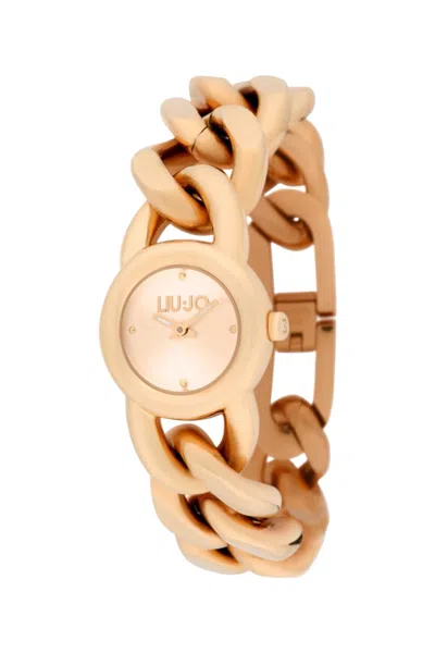 Liujo Ladies Liu Jo Tlj2264 Gold Rose In Brown