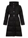 Liujo Lange Schwarze Daunenjacke  In Black