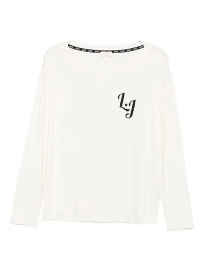 Liujo Long-sleeved T-shirt With Logo