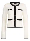 Liujo Lurex Cardigan  In White