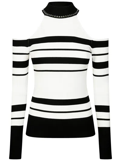 Liujo Maglia Cut Bicolor In Multi