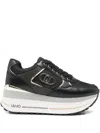 Liujo 'maxi Wonder Plus' Sneakers  In Black