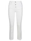 Liujo Pantalone Bottoni In White