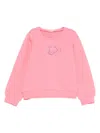 Liujo Pink Crew Neck Sweater  In Pink