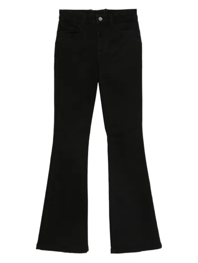 Liujo Schwarze Jeans Mit Hoher Taille  In Black