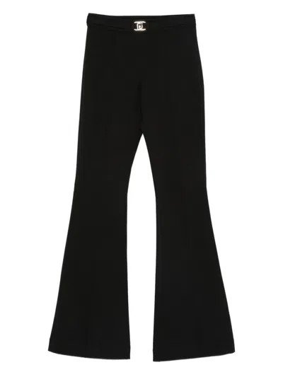 Liujo Schwarze Schlaghose  In Black