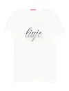 Liujo Short-sleeved T-shirt With Logo  In White