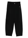 Liujo Soft Black Trousers  In Black