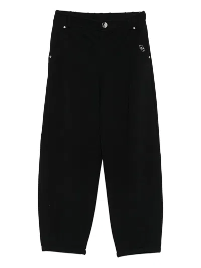 Liujo Kids' Soft Black Trousers