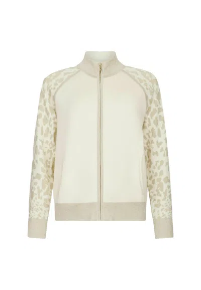 Liujo-sport Cardigan Women Liu Jo Tf5171ms49i White Milk/gold