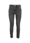 Liujo-sport Jeans Woman Liu Jo Ta5269d5002 Denim Grey In Gray
