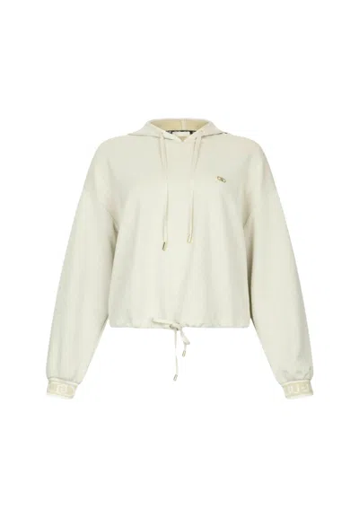 Liujo-sport Women's Sweatshirt Liu Jo Tf5285j4747 Champagne/light Gold In Sand