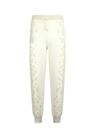 Liujo-sport Women's Trousers Liu Jo Tf5174ms49i White Milk/gold