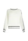 Liujo-sport Women's Wool Liu Jo Tf5230ms59l White Milk/black In White