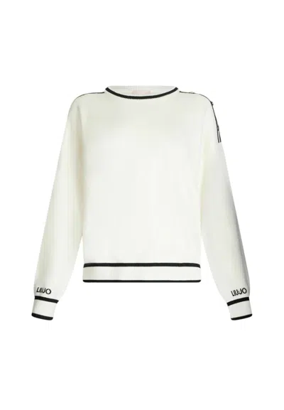 Liujo-sport Women's Wool Liu Jo Tf5230ms59l White Milk/black
