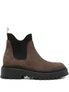 Liujo Suede Ankle Boots  In Brown