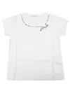Liujo T Shirt Girocollo Di Strass