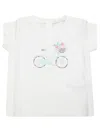 Liujo T Shirt Manica Corta Stampa Bici