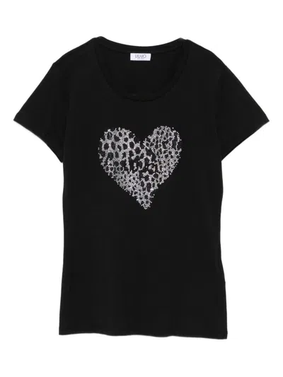 Liujo T-shirt Mit Rundhalsausschnitt Und Aufdruck