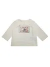 Liujo T Shirt ml Coniglietti In White